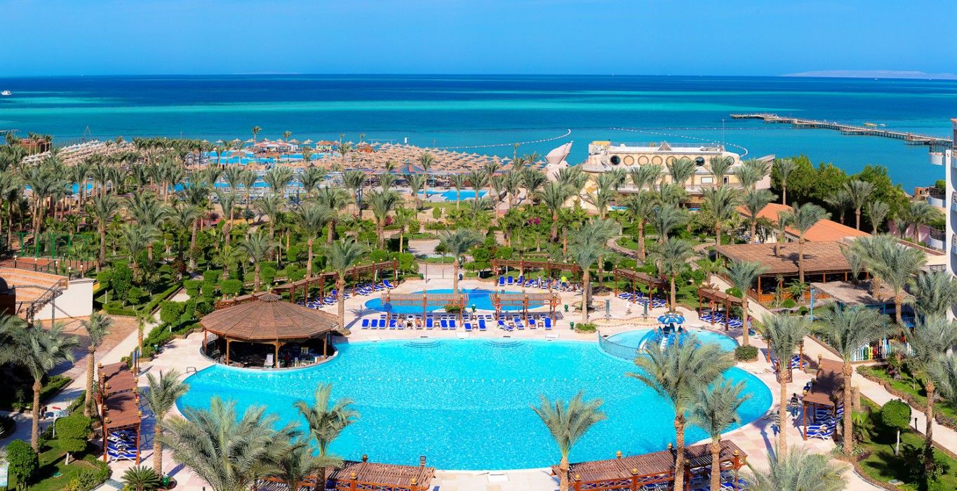 Hawaii Riviera Aqua Park Resort - Families And Couples Only ฮูร์กาดา ภายนอก รูปภาพ
